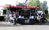Miracle Satelite Dish Network and Spellbound Statues Blues Brothers